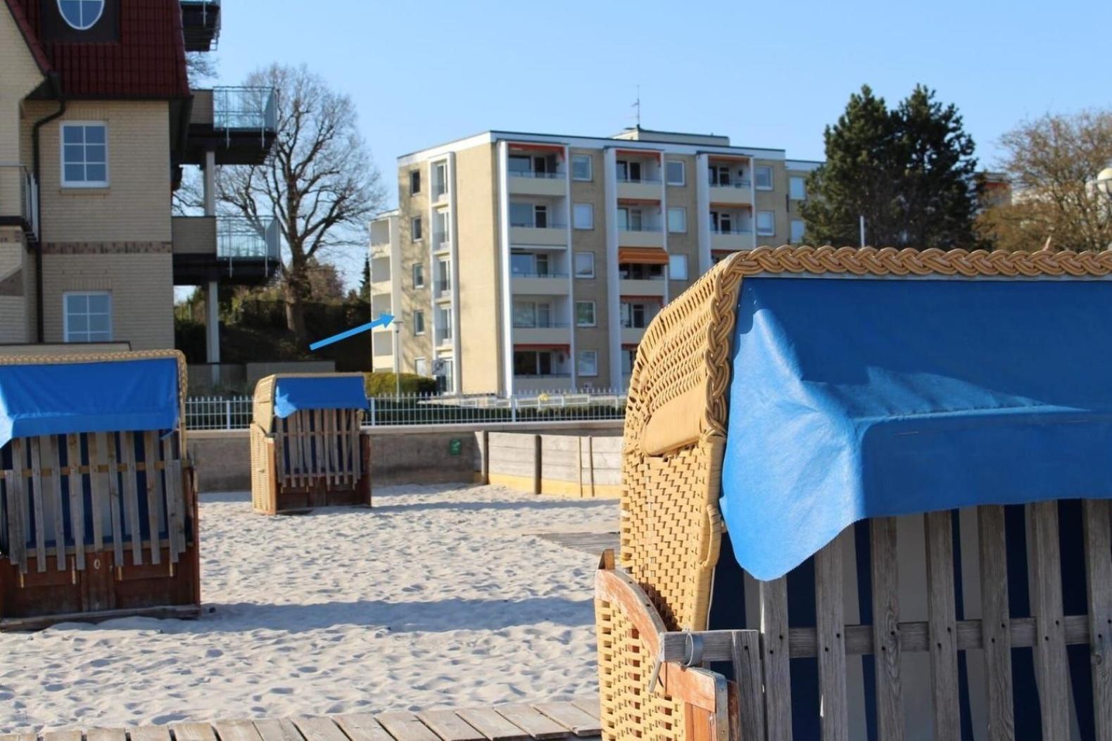Strandschloss Strandkoje-Ostseeblick Grömitz Zewnętrze zdjęcie