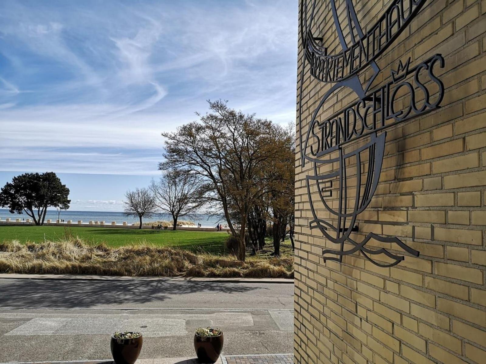 Strandschloss Strandkoje-Ostseeblick Grömitz Zewnętrze zdjęcie